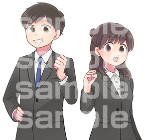 貴社オリジナルのキャラクターや企業・先輩紹介漫画の制作も可能！